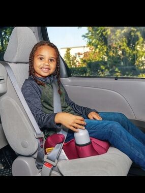 Diono Solana Backless Booster Seat - Pink - NIB